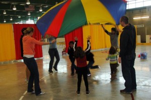 parachute game
